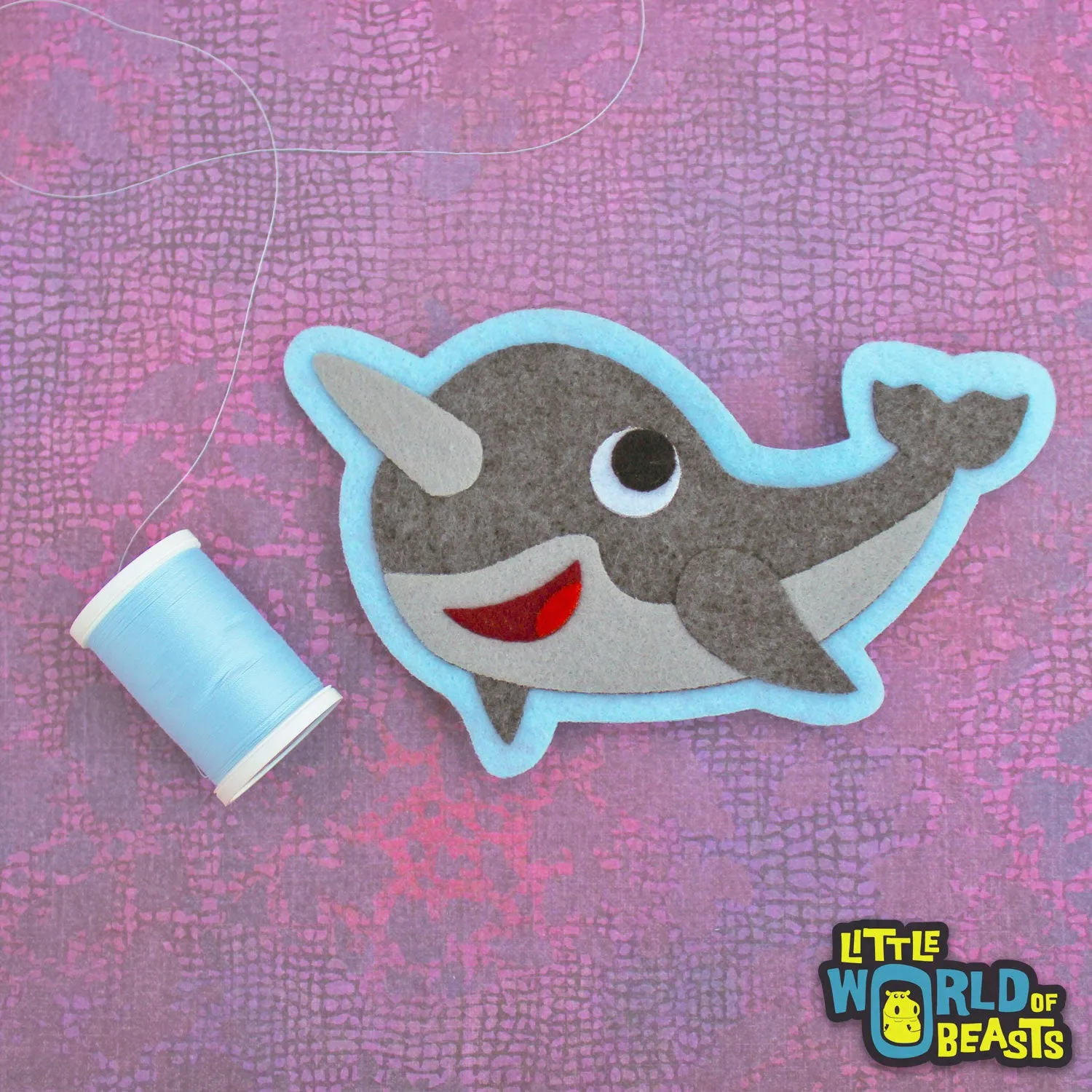 Vinnie the Narwhal Patch