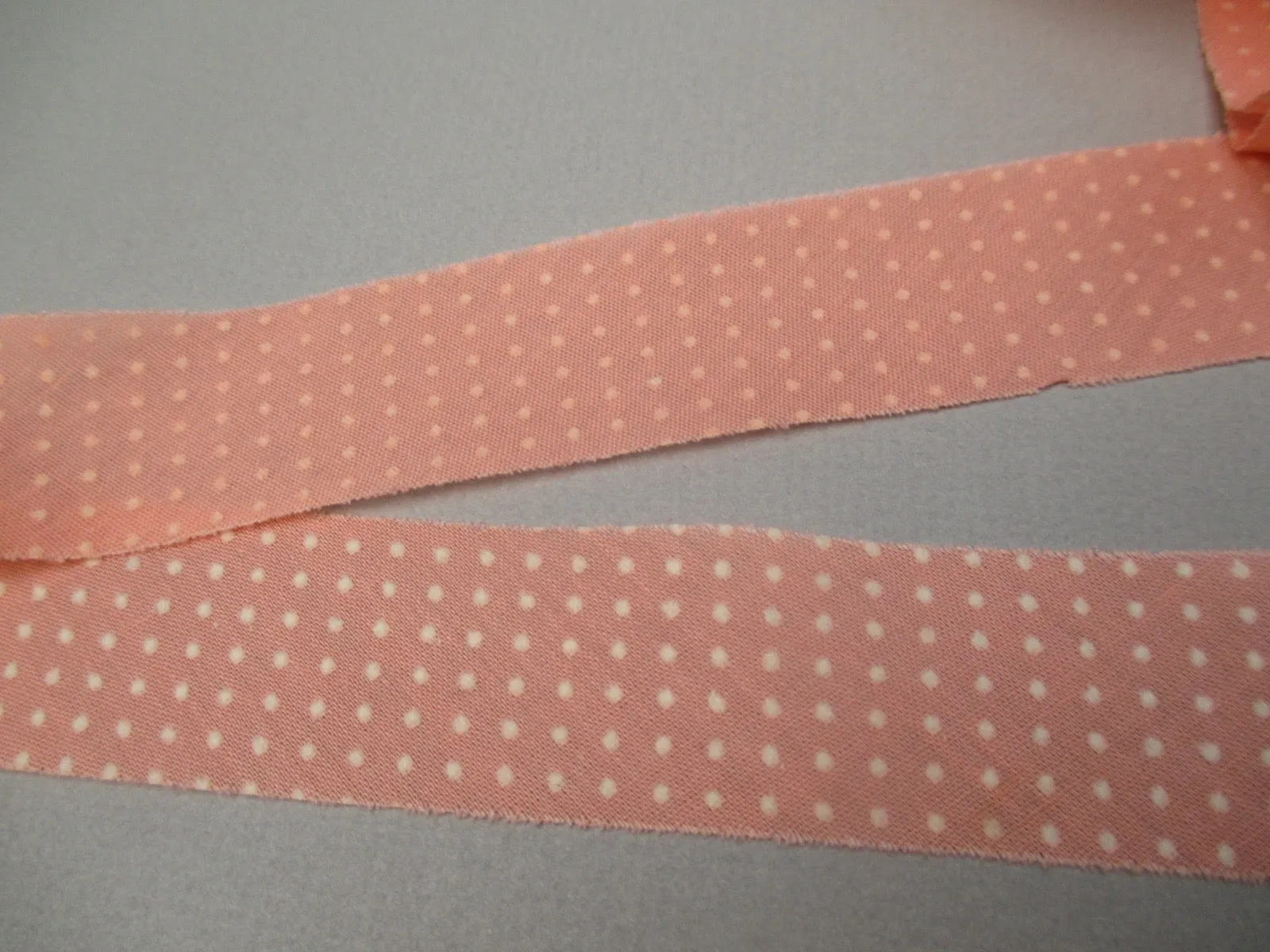 Vintage 30s Dotted swiss Bias Cut Trim