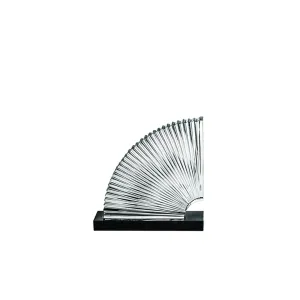 VISTA ALEGRE LIBRARY DECORATIVE GLASS BOOKEND