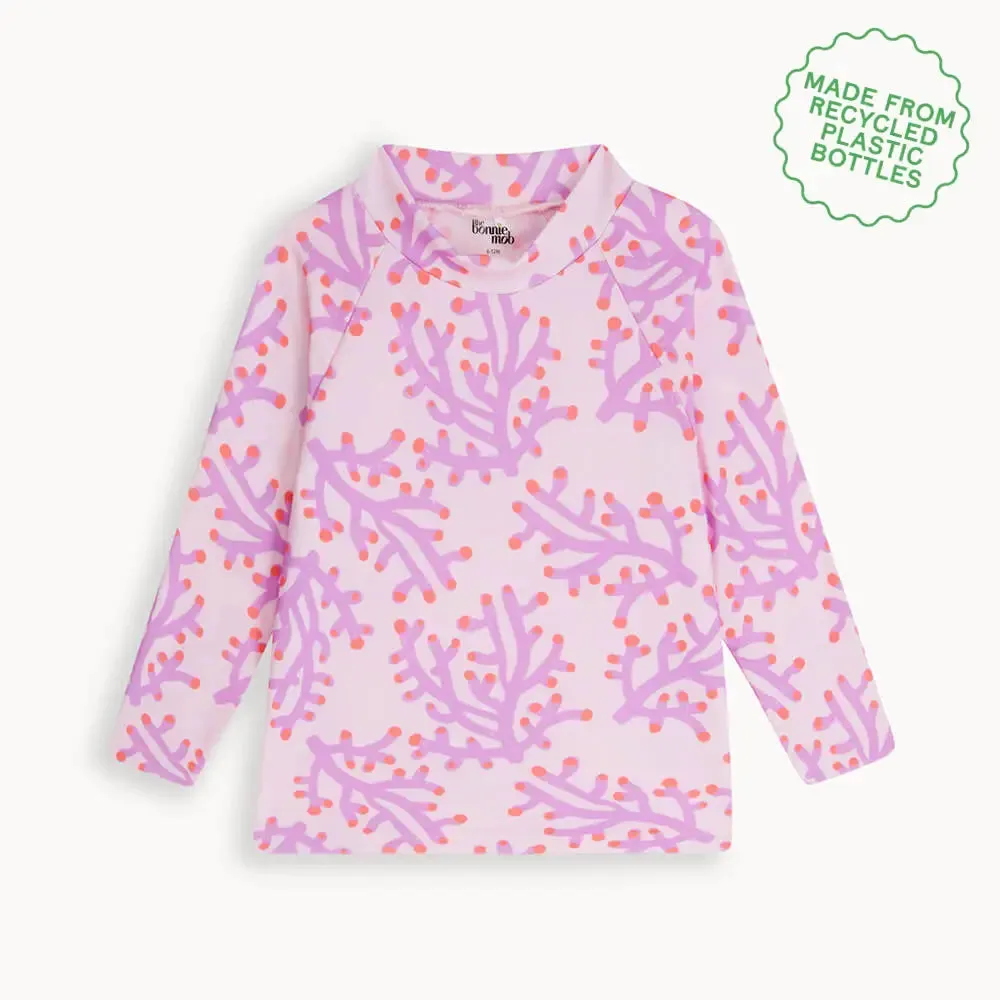 Wake - Pink Coral UV Rash Top