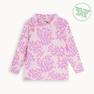 Wake - Pink Coral UV Rash Top