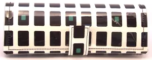 wallet clutch, domino