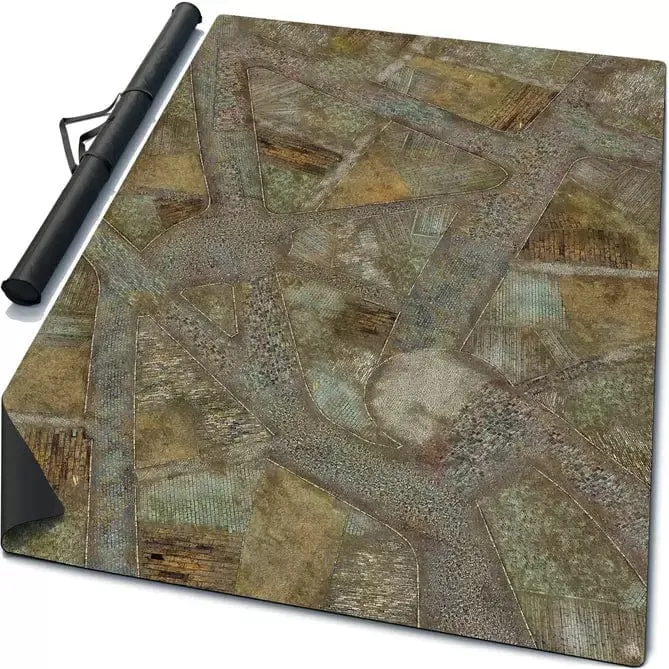 Warzone Studio Gaming Mats - DOUBLE-SIDED - Zolotograd / Depalemon - Choose your size