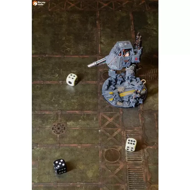 Warzone Studio Gaming Mats - DOUBLE-SIDED - Zolotograd / Depalemon - Choose your size