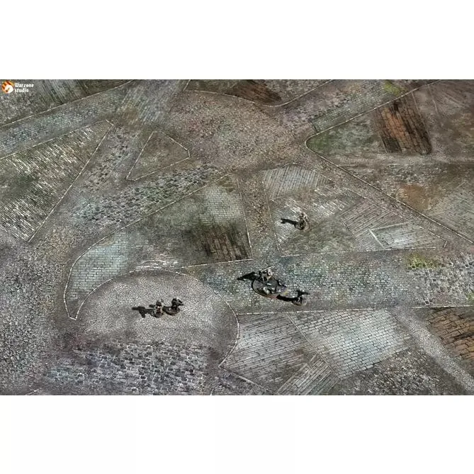 Warzone Studio Gaming Mats - DOUBLE-SIDED - Zolotograd / Depalemon - Choose your size