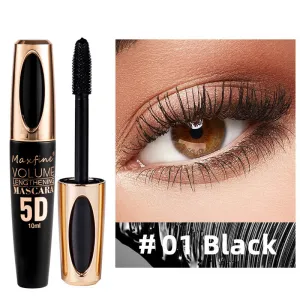 Waterproof Colorful 5D Mascara Quick Dry Long Eyelash Eyes Makeup Tools