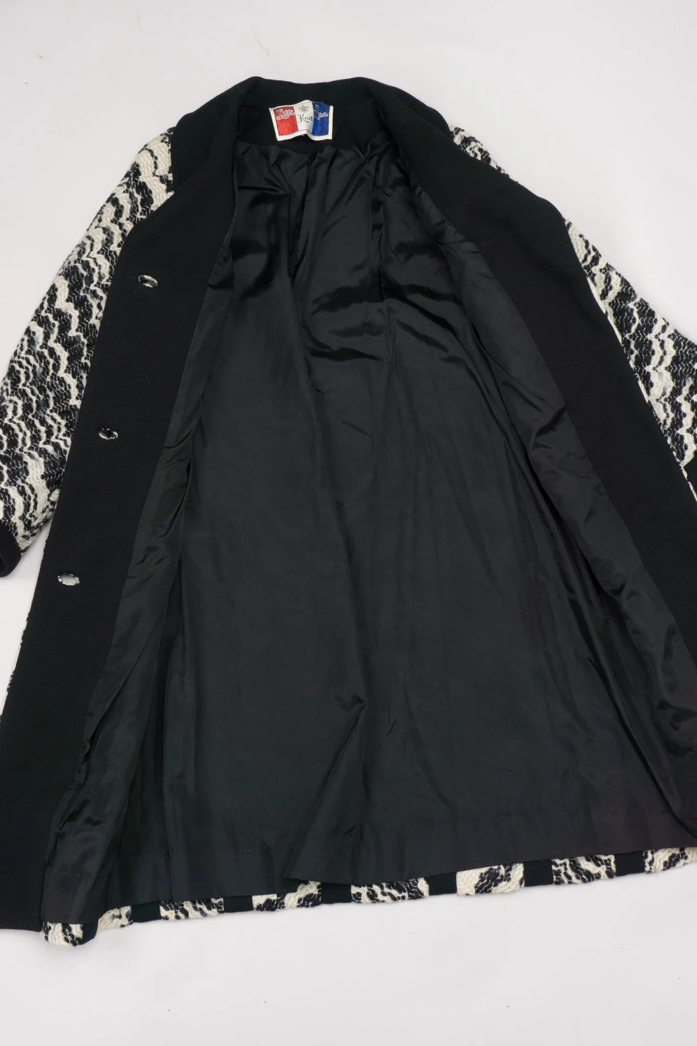 Wavy Chevron Coat