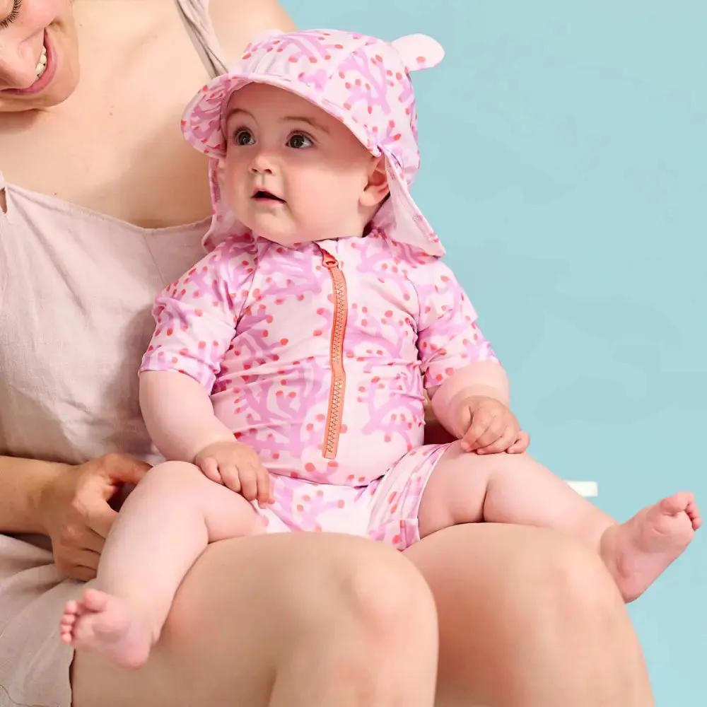 Whitesands - Pink Coral UV Rash Suit