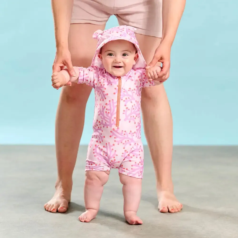 Whitesands - Pink Coral UV Rash Suit