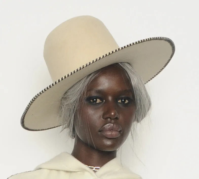 Wide Brim Whip Hat AW15