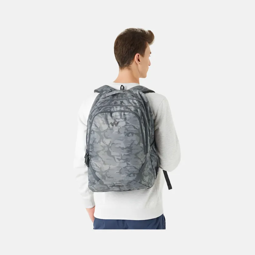 Wildcraft Backpack Bravo 45L -Digi_Camo Grey/Mosaic Sapphire
