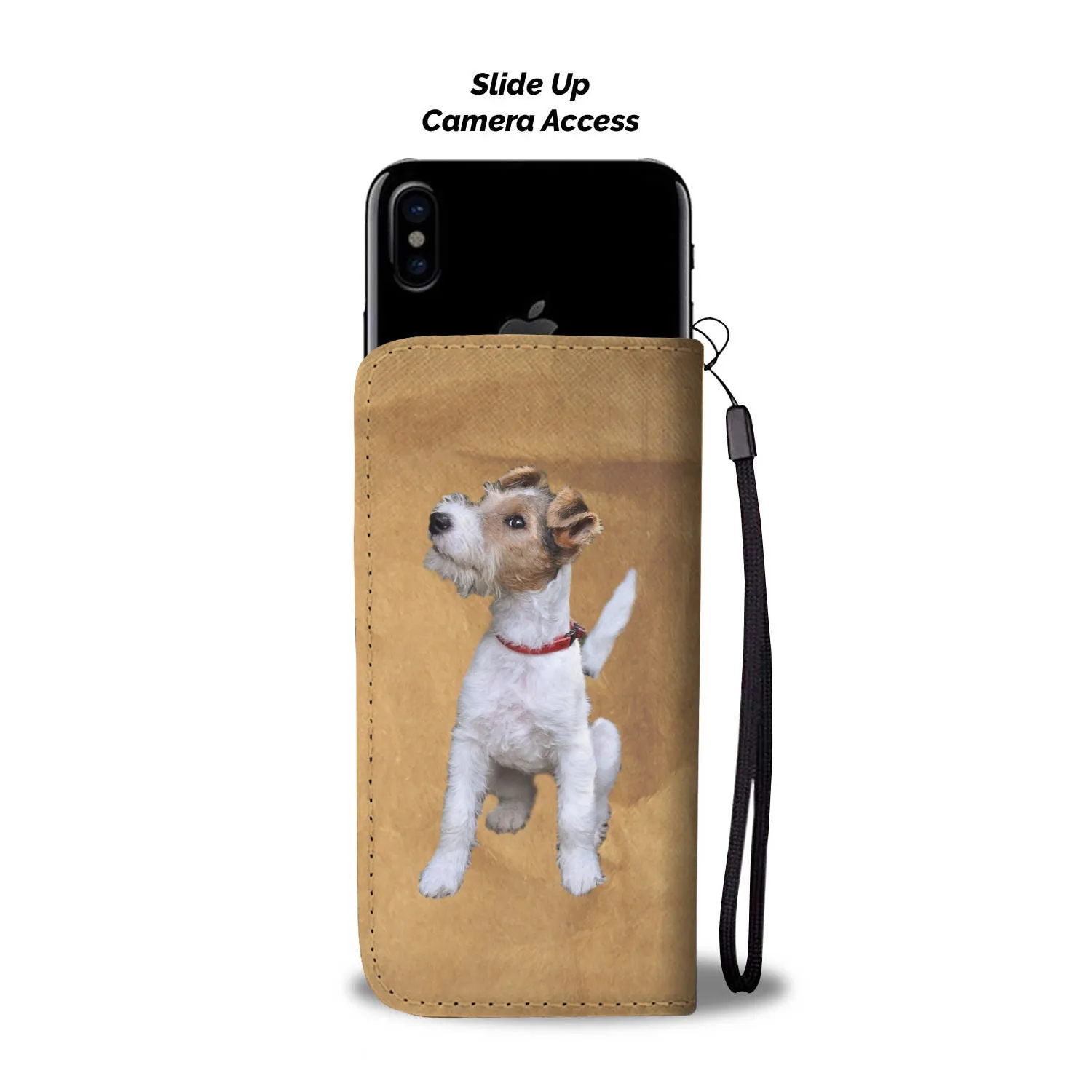 Wire Hair Fox Terrier Phone Case Wallet