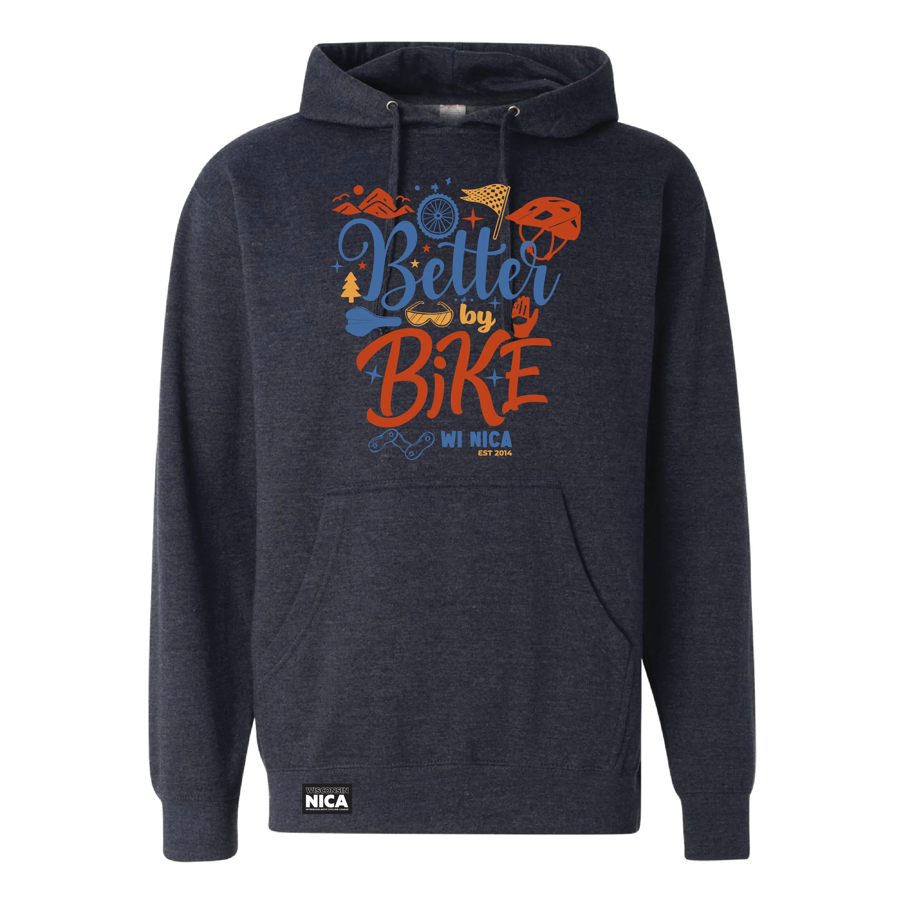 Wisconsin NICA Better by Bike Hoodie