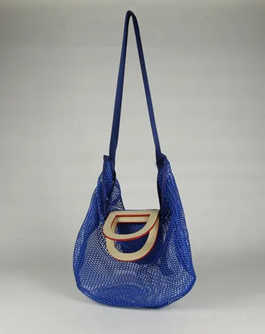 Womens Khaki Net Polyester Leather Tote Handbag Purse Polyester Tote Shoulder Bag Purse for Ladies