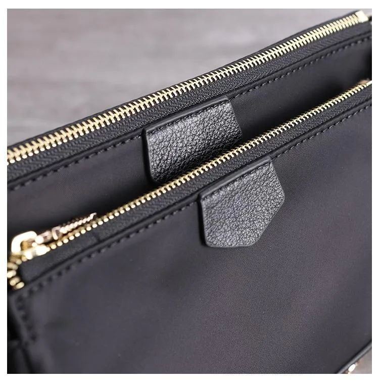 Womens Nylon Mini Shoulder Purse Womens Pink Nylon Chain Shoulder Bag Nylon Chain Purse for Ladies