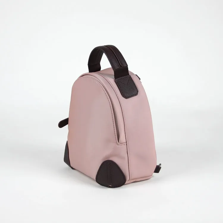 Womens Nylon Small Backpack Purse Light Green Convertible Crossbody Bag Nylon Backpack Shoulder Bag for Ladies
