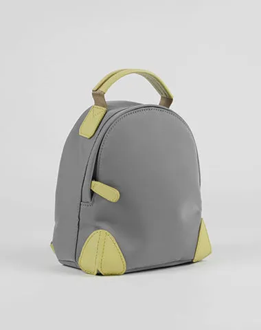 Womens Nylon Small Backpack Purse Light Green Convertible Crossbody Bag Nylon Backpack Shoulder Bag for Ladies