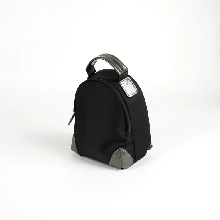 Womens Nylon Small Backpack Purse Light Green Convertible Crossbody Bag Nylon Backpack Shoulder Bag for Ladies