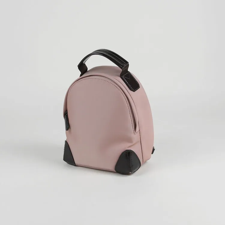 Womens Nylon Small Backpack Purse Light Green Convertible Crossbody Bag Nylon Backpack Shoulder Bag for Ladies