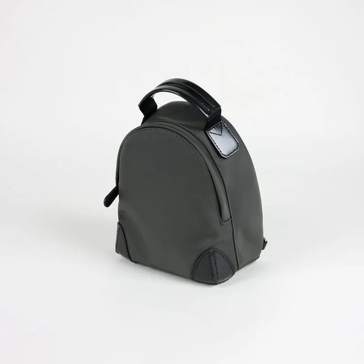 Womens Nylon Small Backpack Purse Light Green Convertible Crossbody Bag Nylon Backpack Shoulder Bag for Ladies