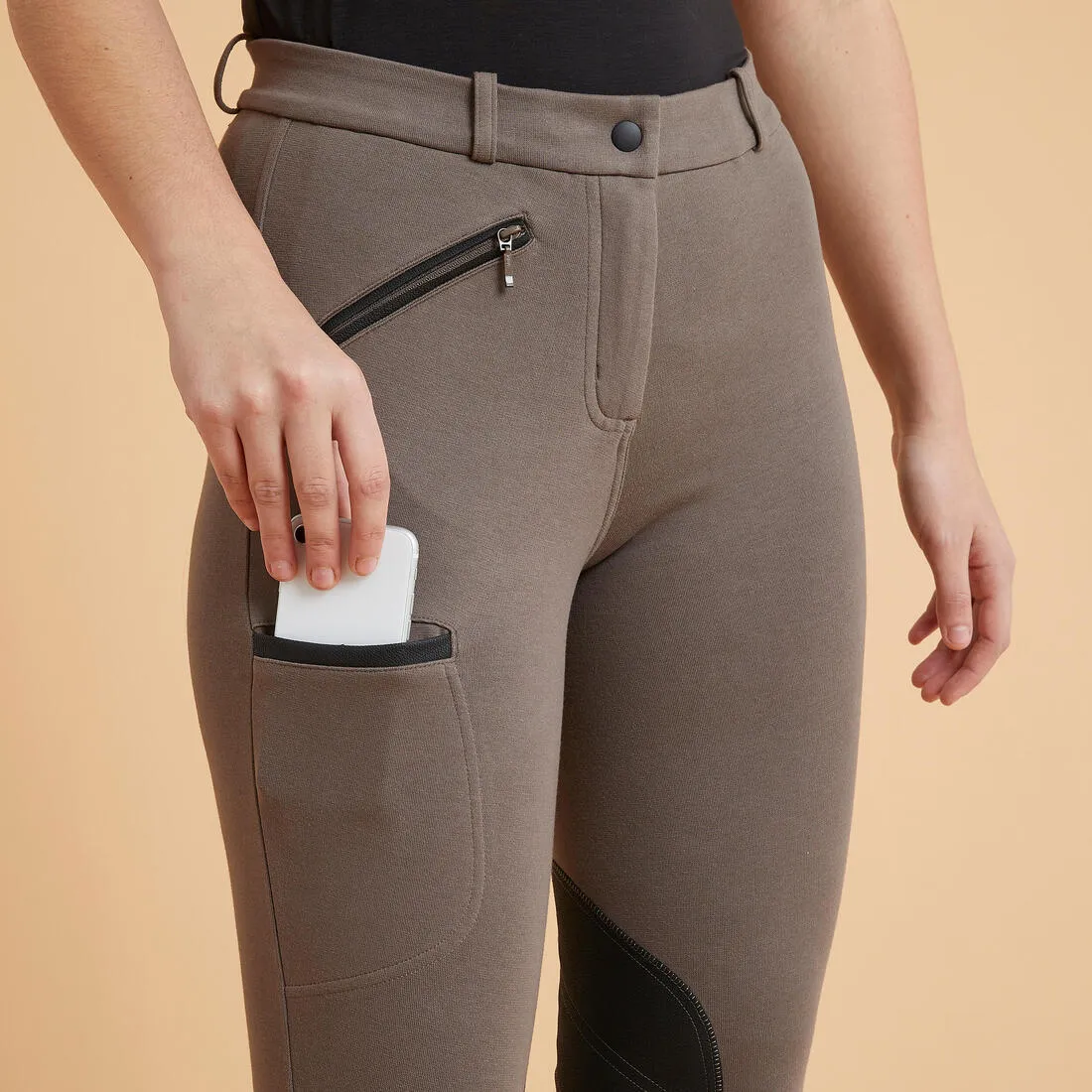 Women's Patch Horse Riding Jodhpurs 140