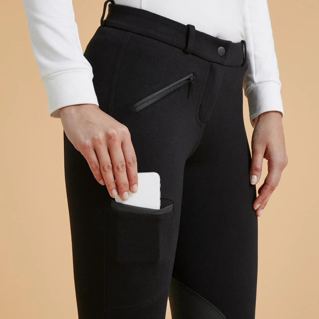 Women's Patch Horse Riding Jodhpurs 140