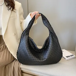 Women's Stylish Elegant Woven Shoulder Bag | Medium