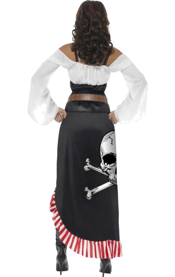Womens Sultry Pirate Lady Costume