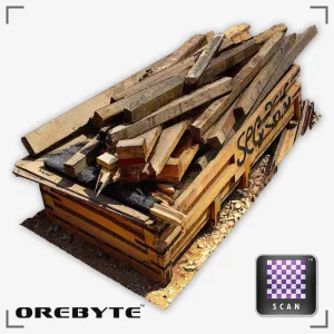 Wood Planks Box 01