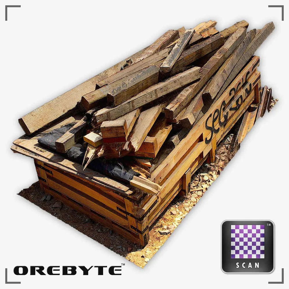 Wood Planks Box 01