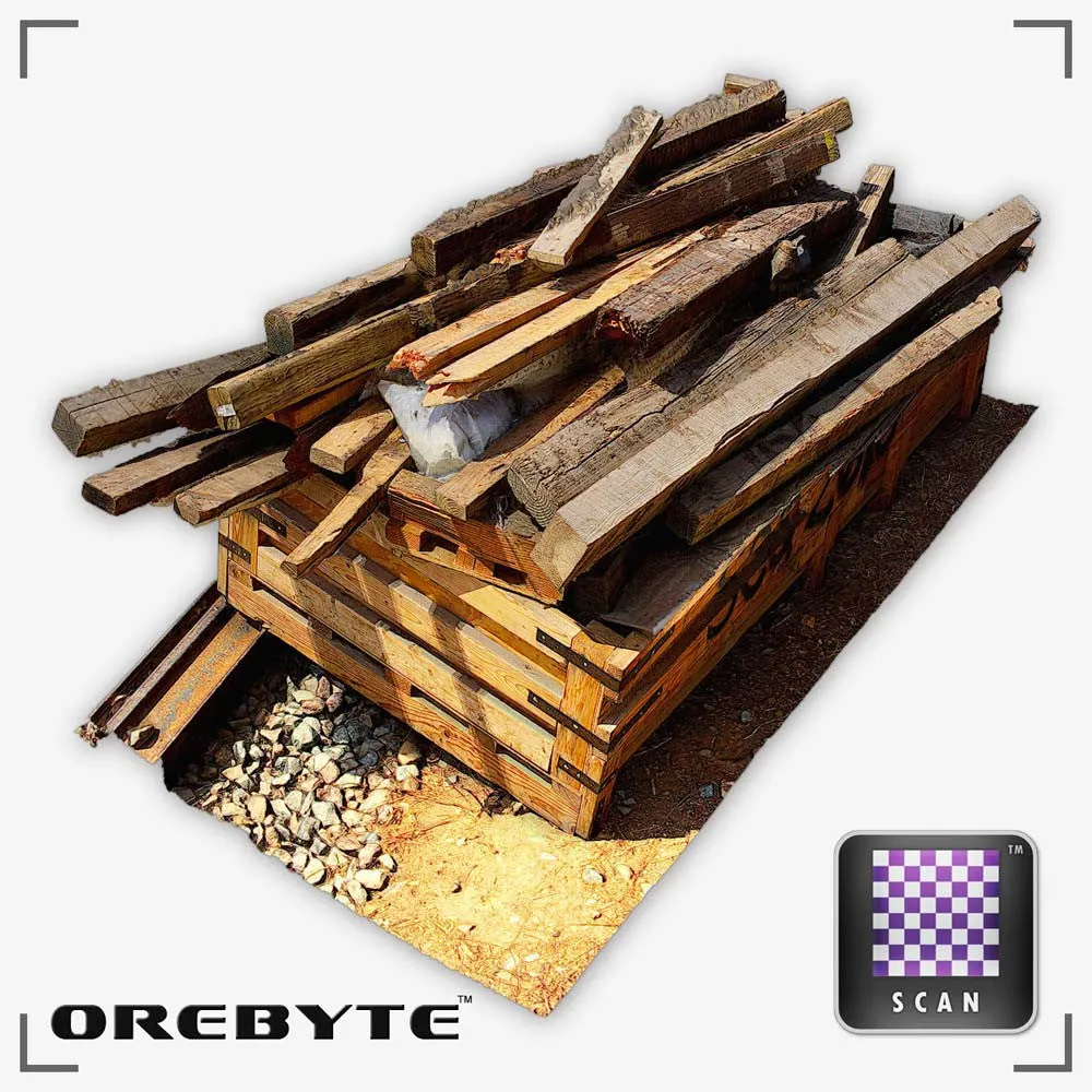 Wood Planks Box 01