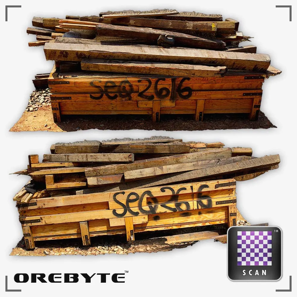 Wood Planks Box 01