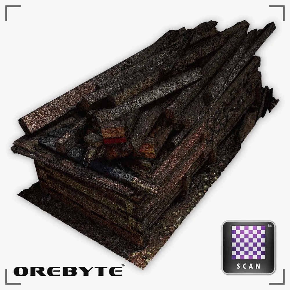 Wood Planks Box 01