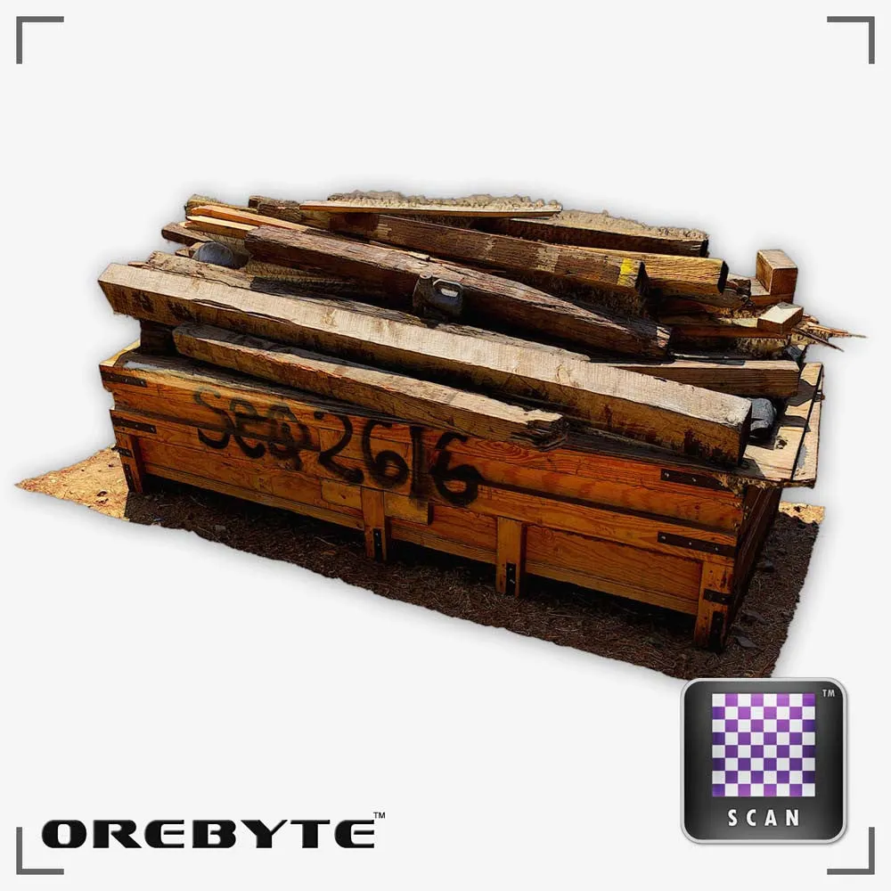Wood Planks Box 01