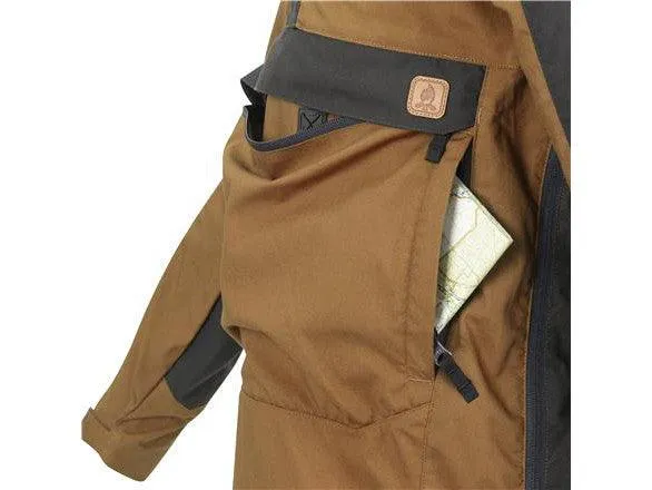 WOODSMAN Anorak Jacket - Coyote / Ash Grey