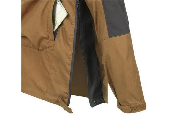 WOODSMAN Anorak Jacket - Coyote / Ash Grey