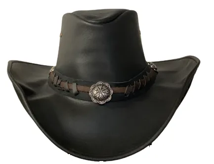 Woodville Leather Hat