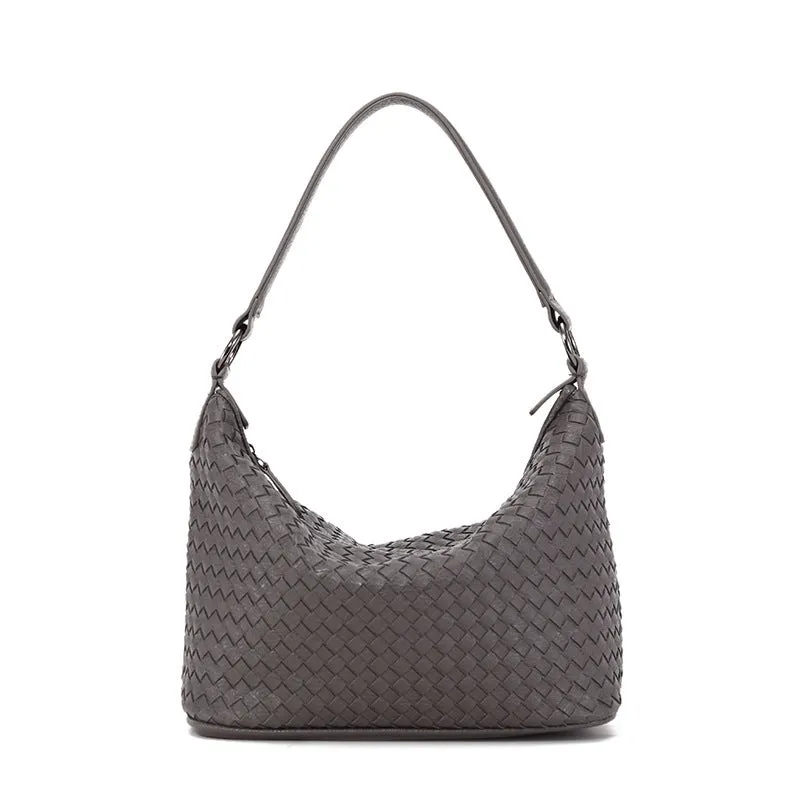 Woven shoulder bag