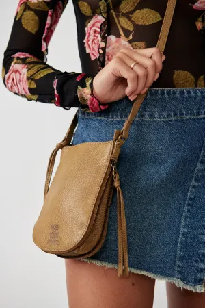 WYATT LEATHER CROSSBODY-TAWNY TAN
