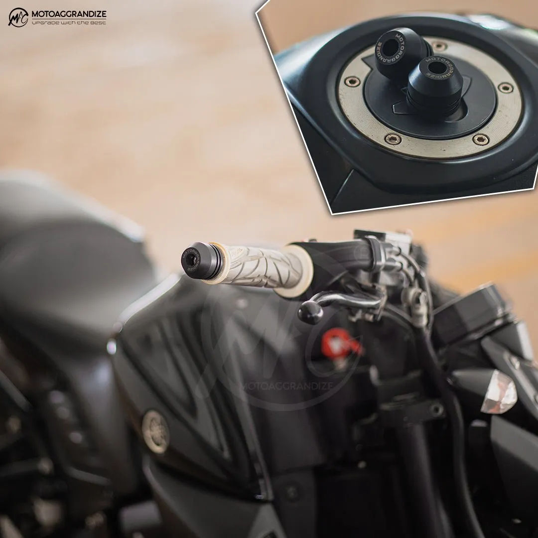 Yamaha FZ 250 Motoaggrandize Handle bar End Sliders