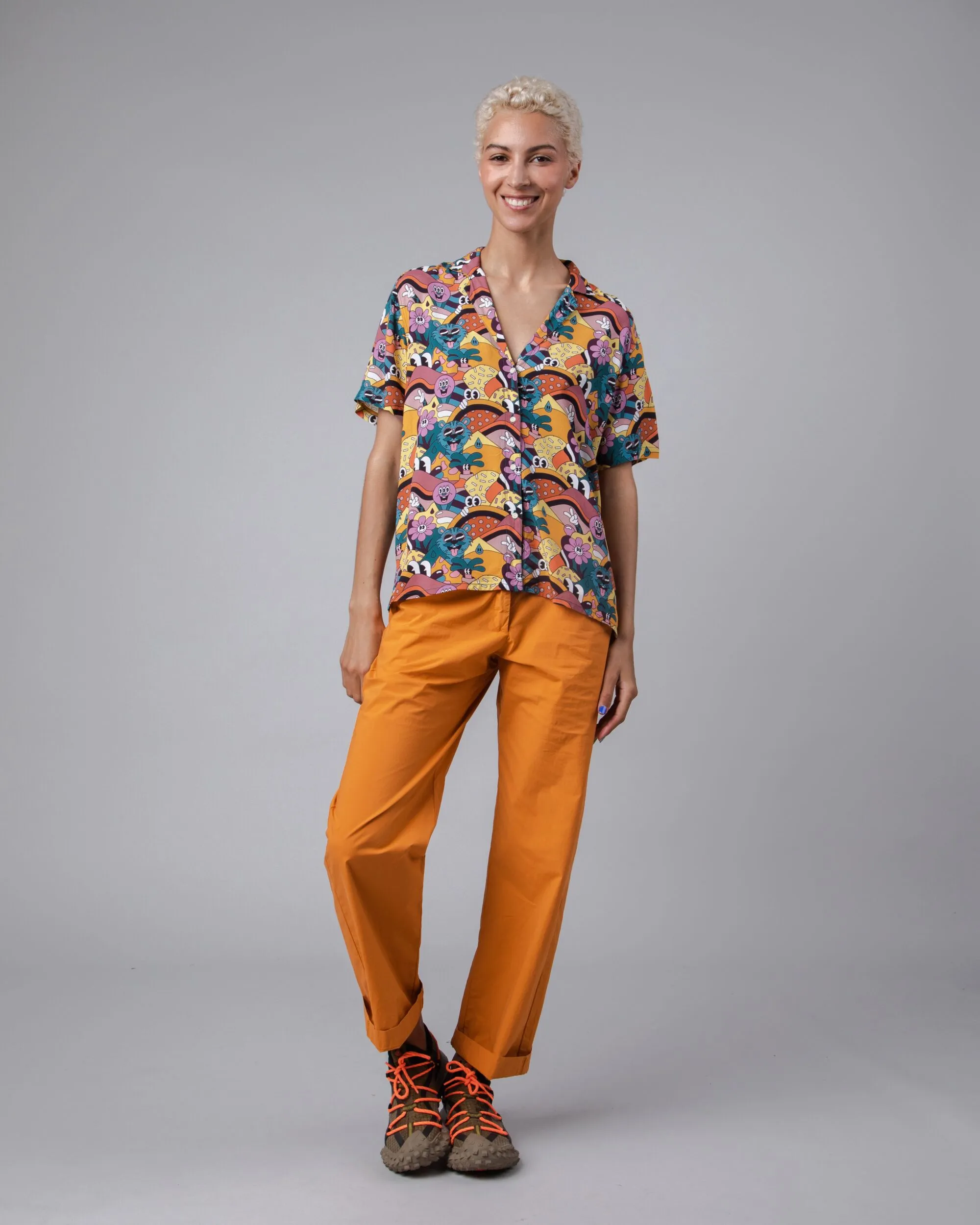 Yeye Weller Aloha Blouse Yellow