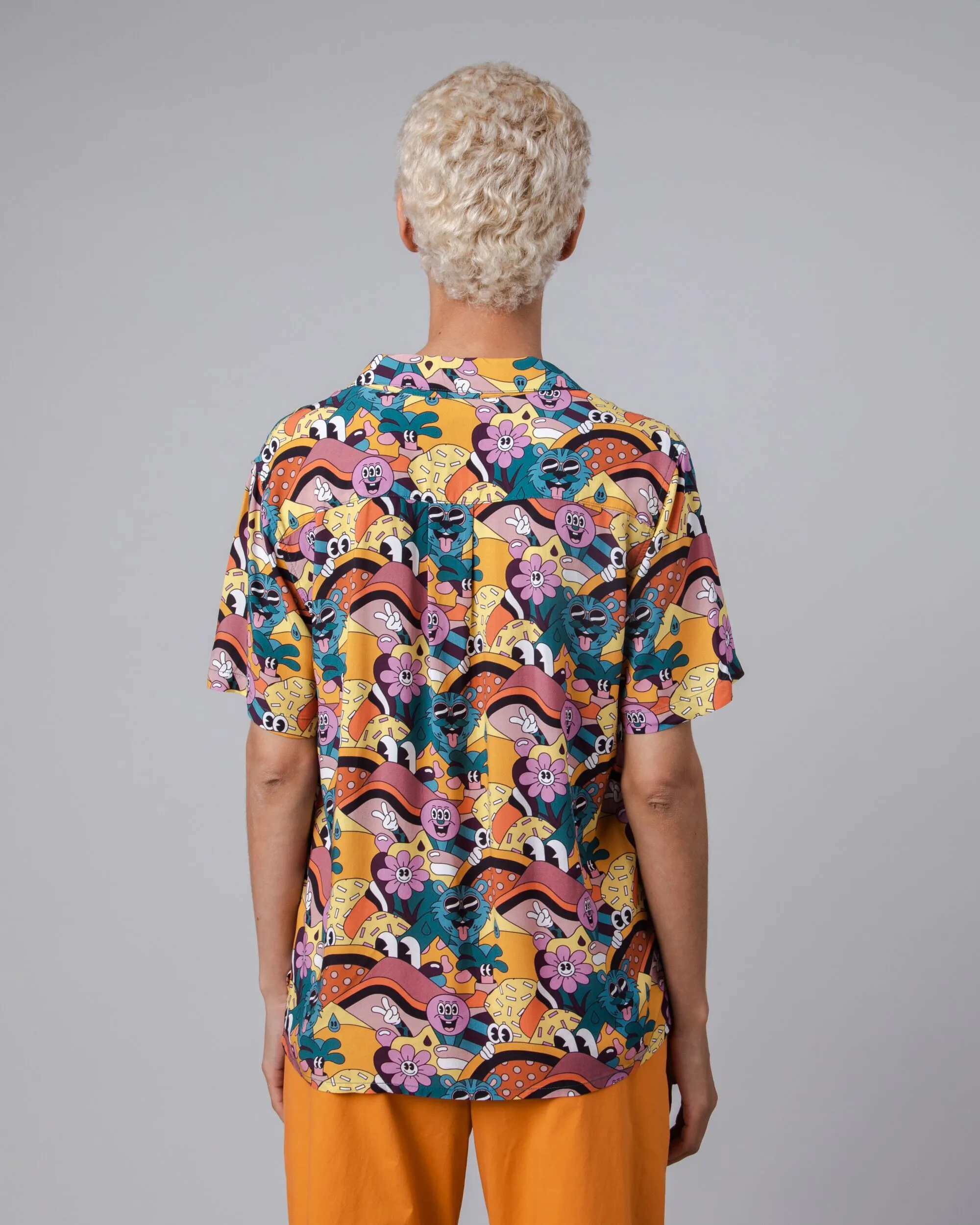 Yeye Weller Aloha Blouse Yellow