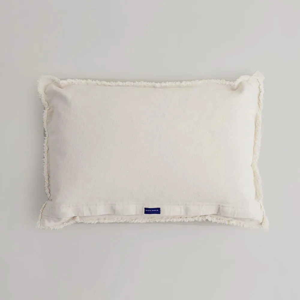 Your Word Stencil Lumbar Pillow