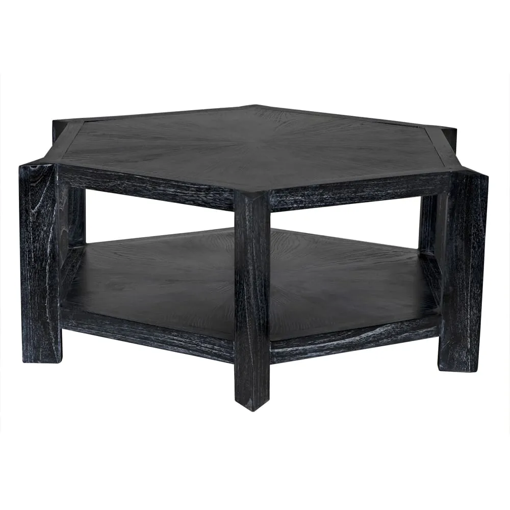 Yuhuda Coffee Table, Cinder Black